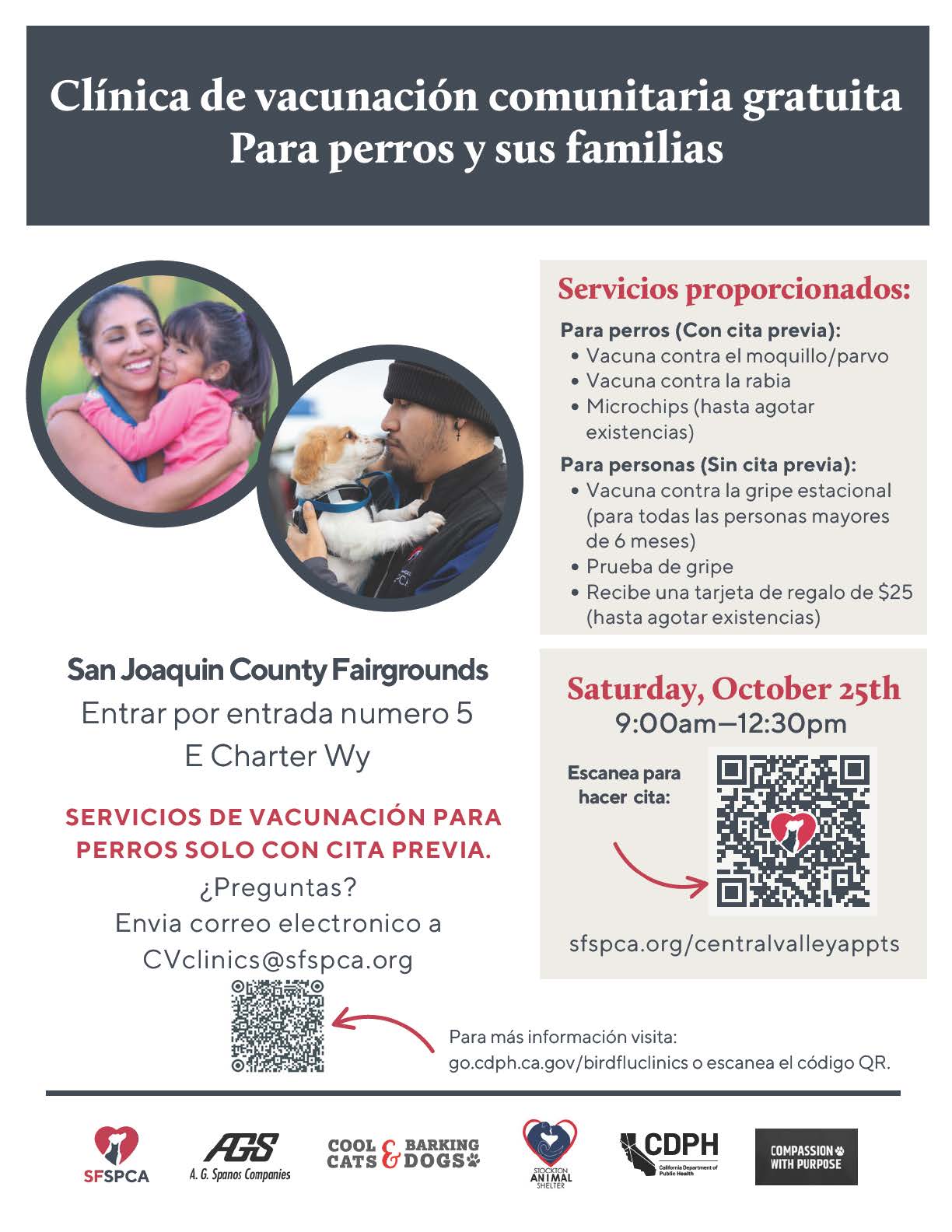 Clínica gratuita contra la gripe Octubre 25, 2025