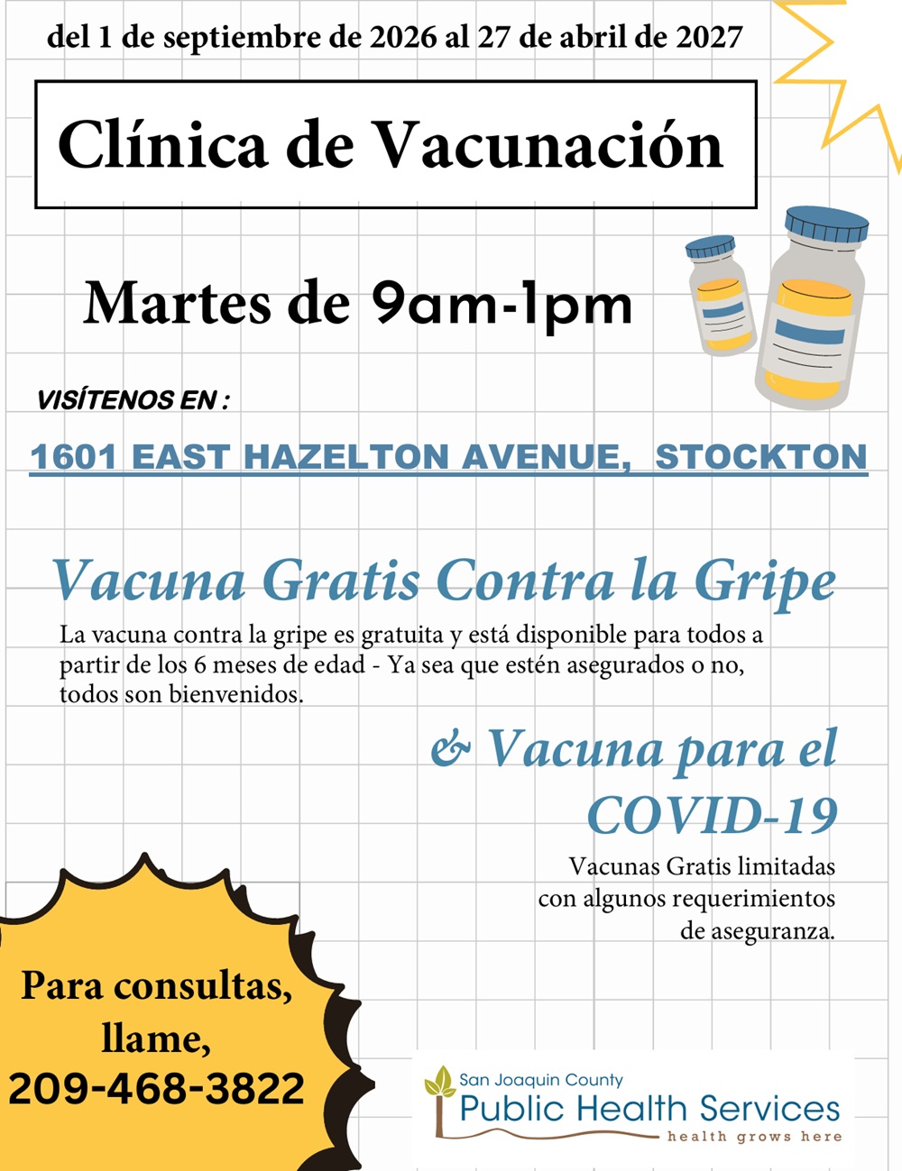 Flu Vaccine Spanish